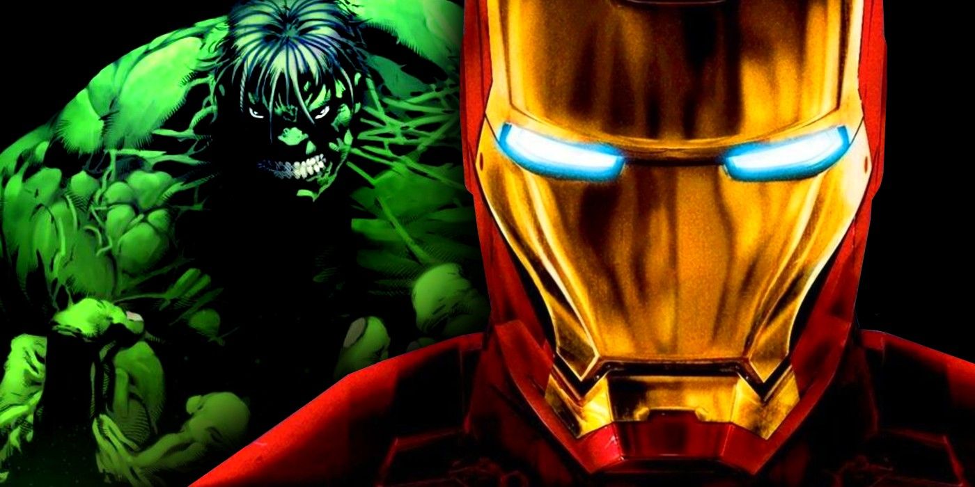 iron man and the hulk looking intimidating as strong avengers