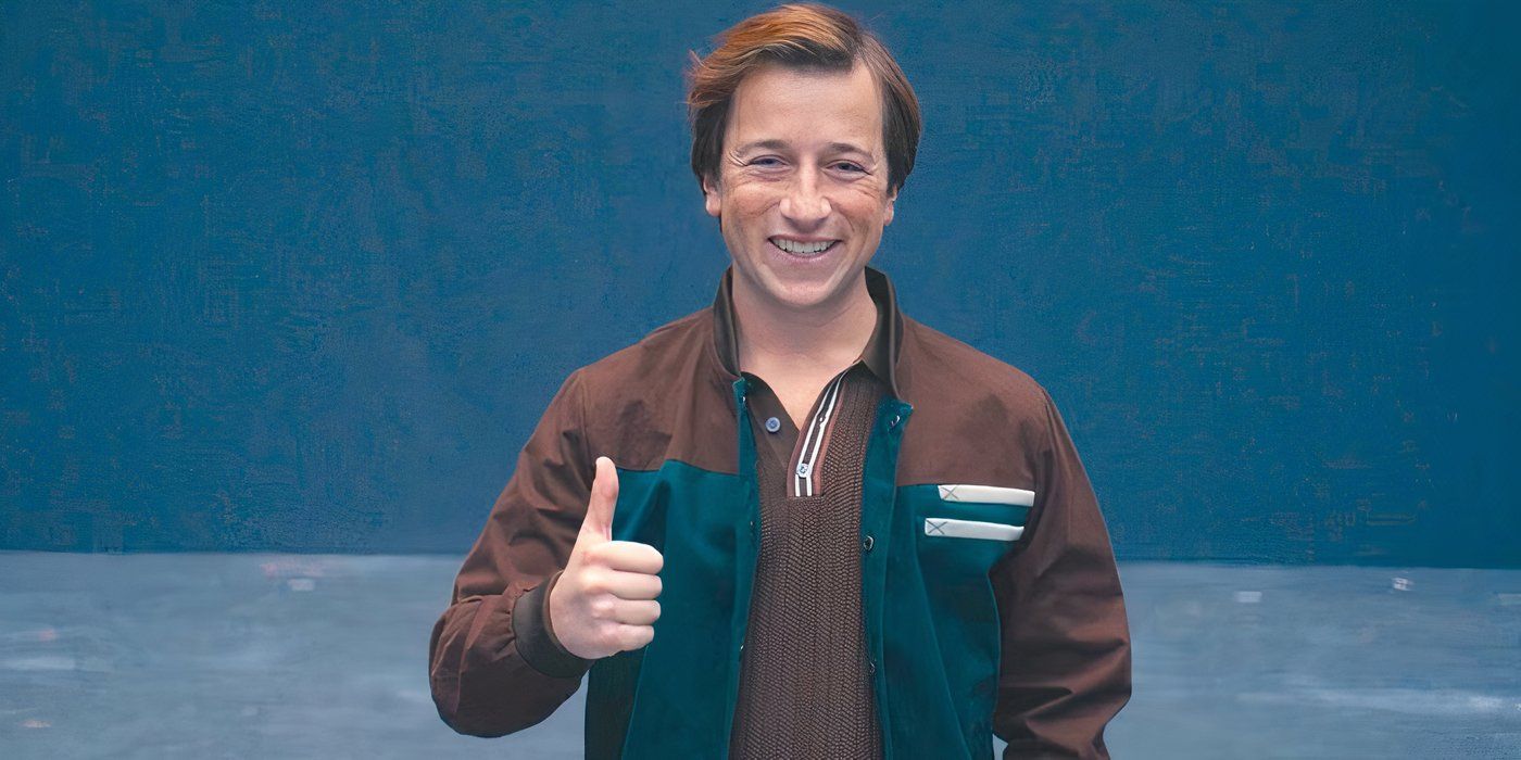 Jimmy Olsen smiling with a thumbs up in Superman (2025)
