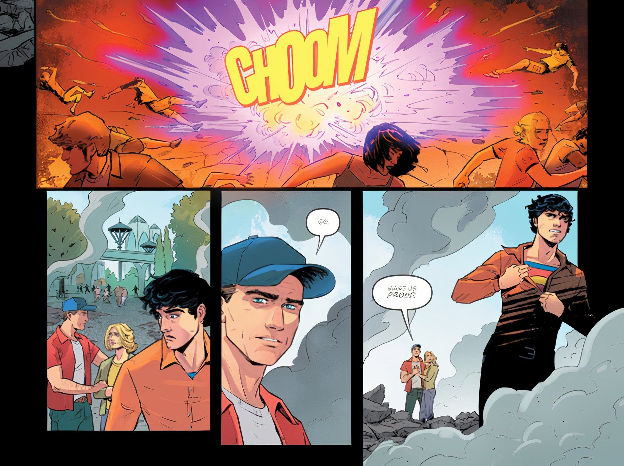 Jonathan Kent Supporta Clark diventare Superboy