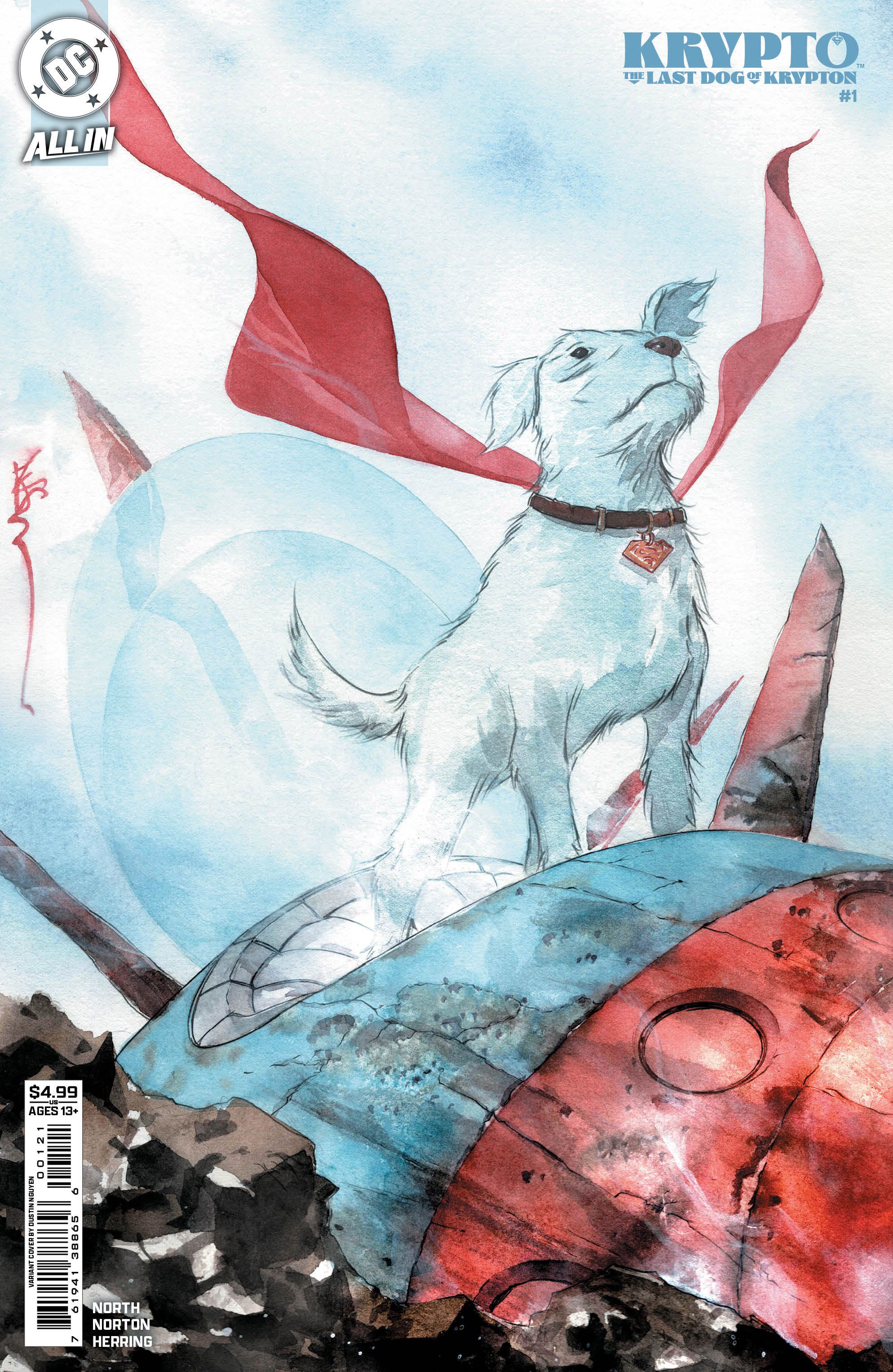 Krypto The Last Dog of Krypton #1 variant Cover