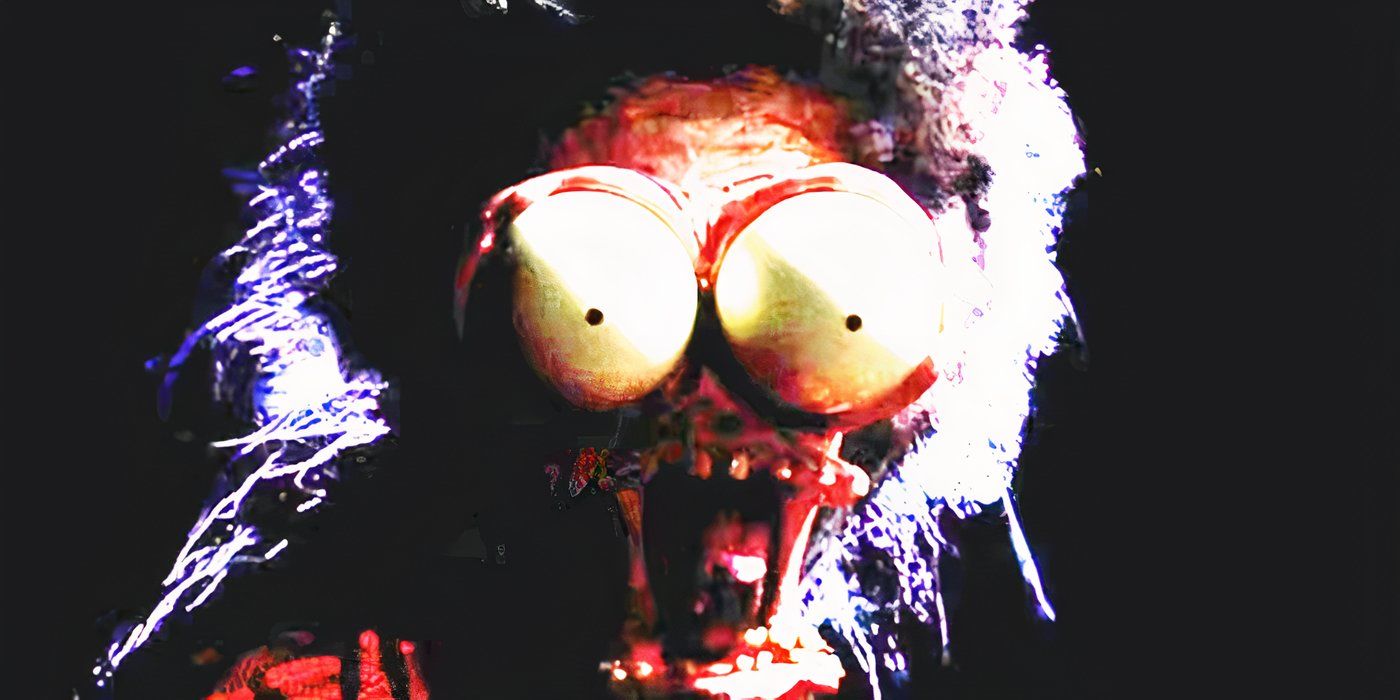 Large Marge reveals her face in Pee Wee's Big Adventure.