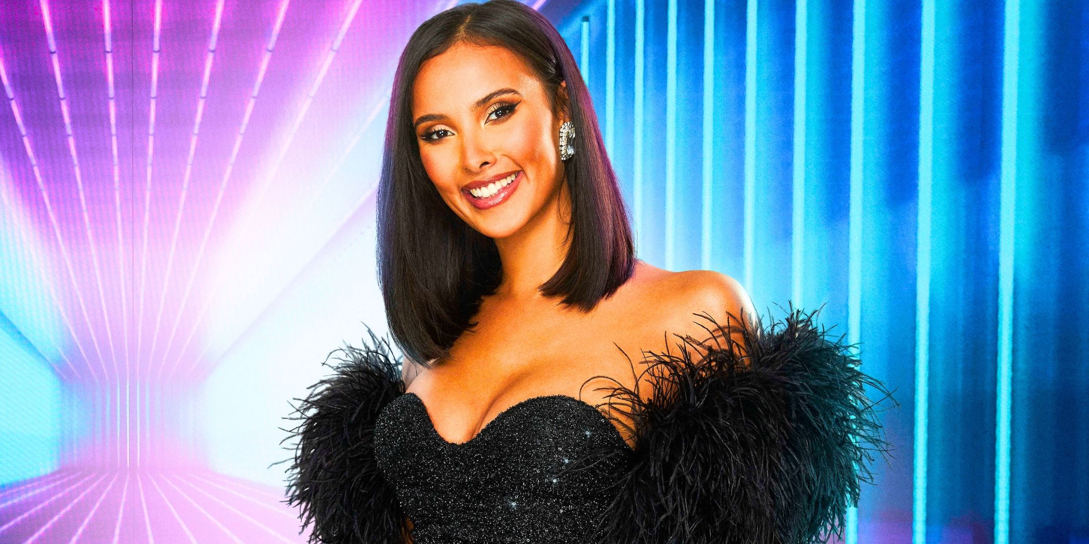Love Island UK do UK, o jama sorri em uma imagem promocional