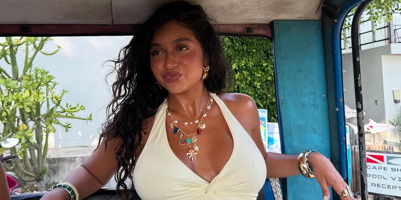 Cierra Ortega durante una scena di Love Island USA