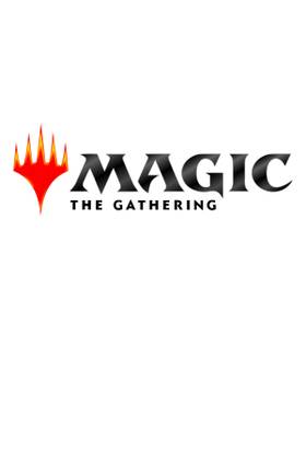 Magic the Gathering logo poster