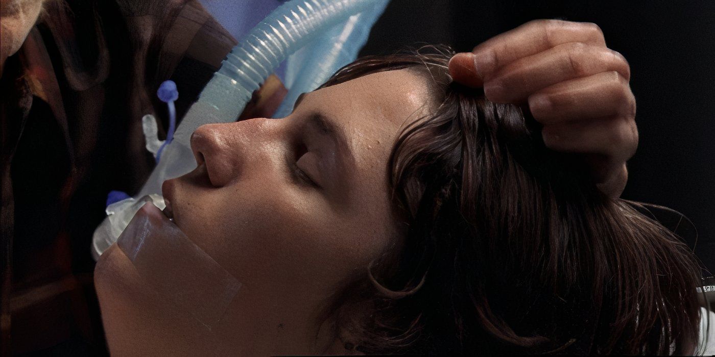 Matt with tubes in his mouth in the House episode Poison