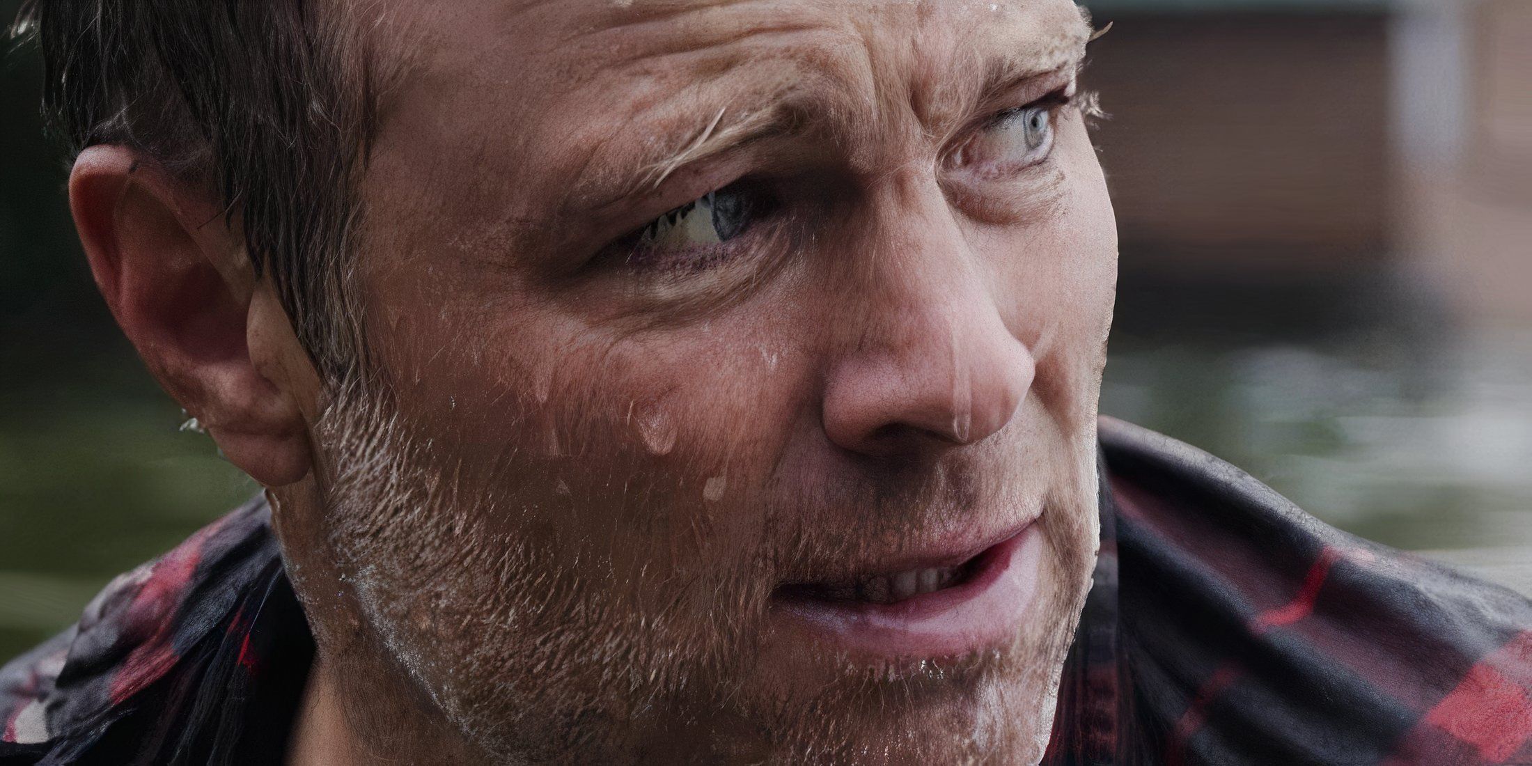 Michael Buie looking off to the side