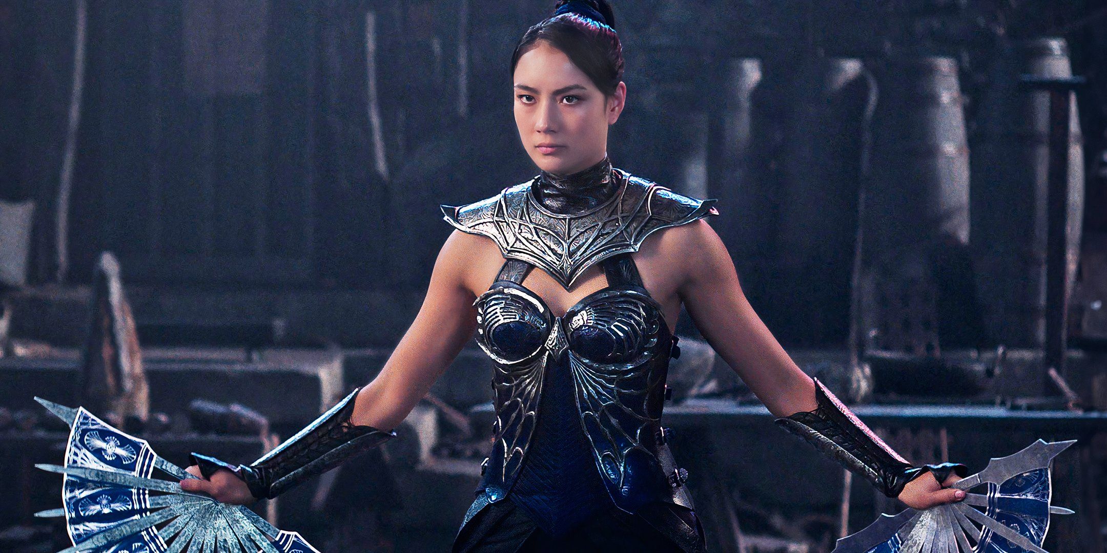 Kitana in Mortal Kombat 2.