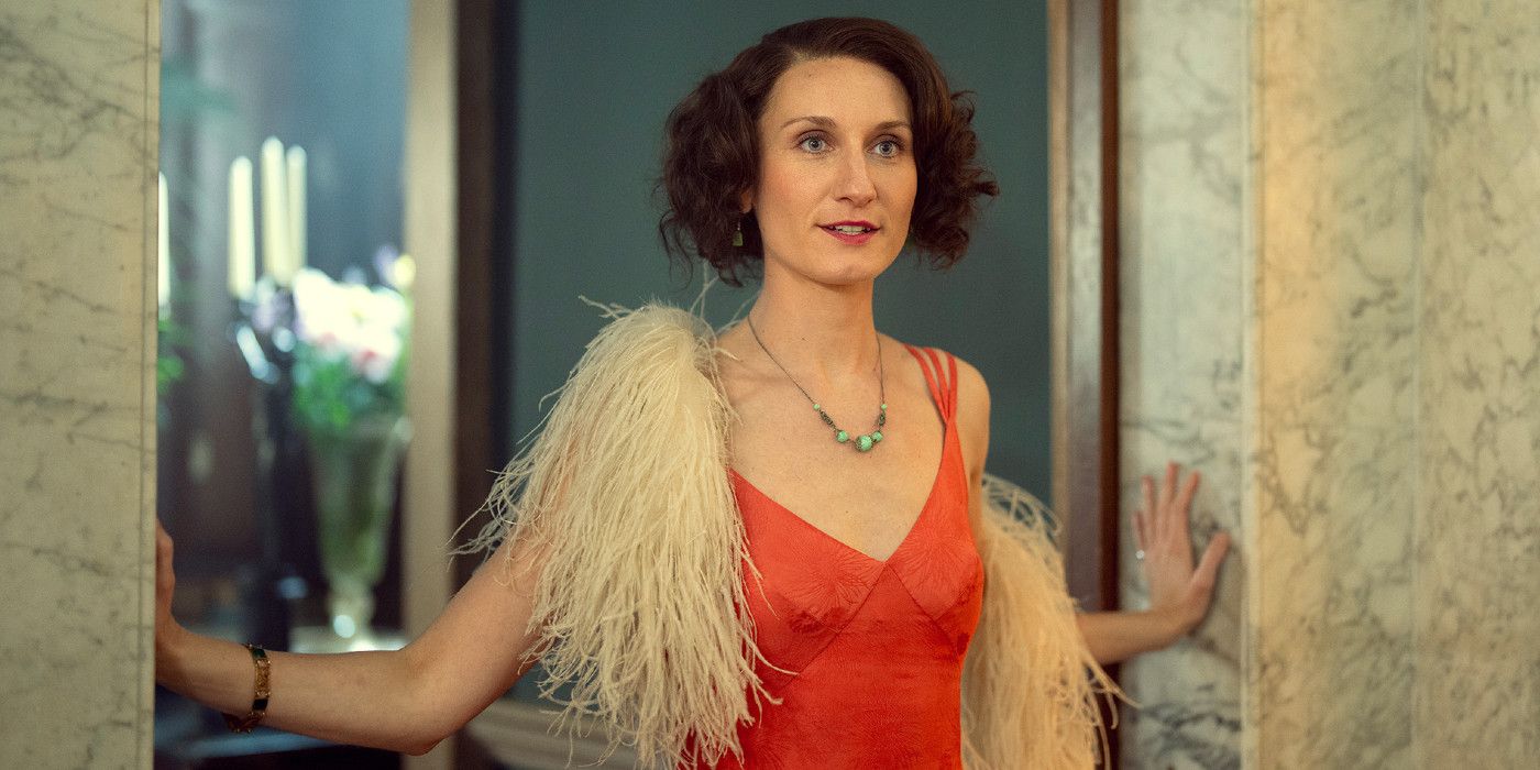 Nancy Mitford in Outrageous on BritBox