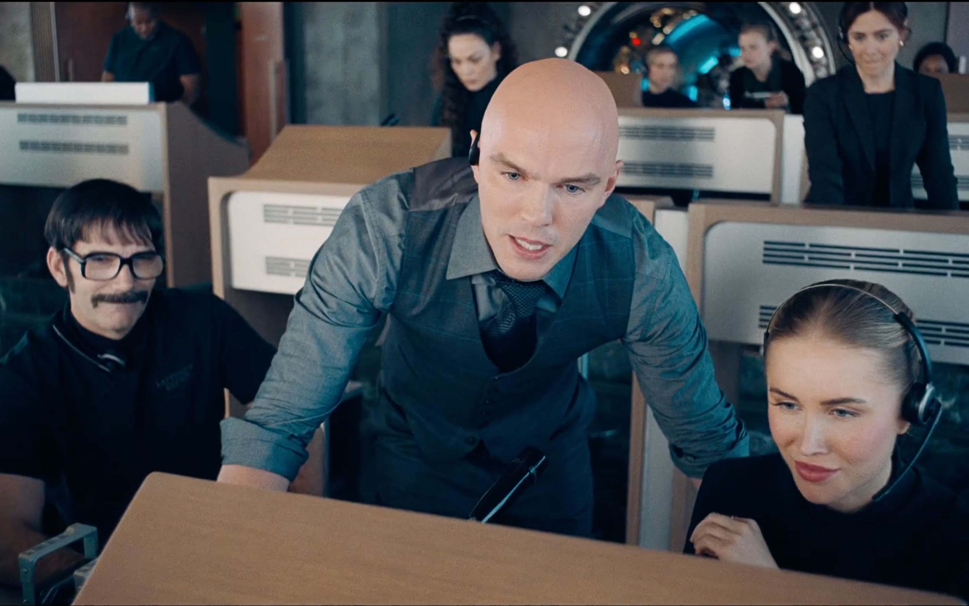 Nicholas Hoult Lex Luthor Control Room