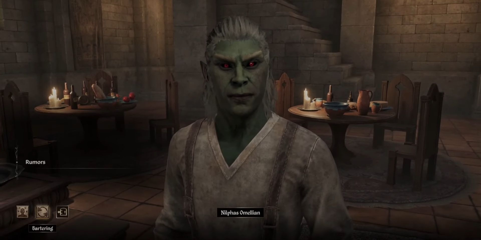 Trader Nilphas Omellian in Oblivion Remastered