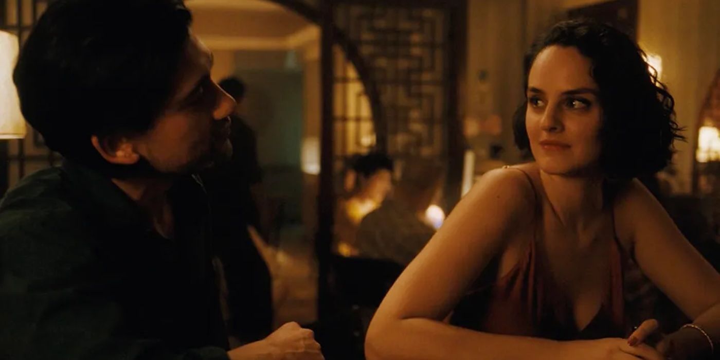 Noemie Merlant and Will Sharpe in Emmanuelle