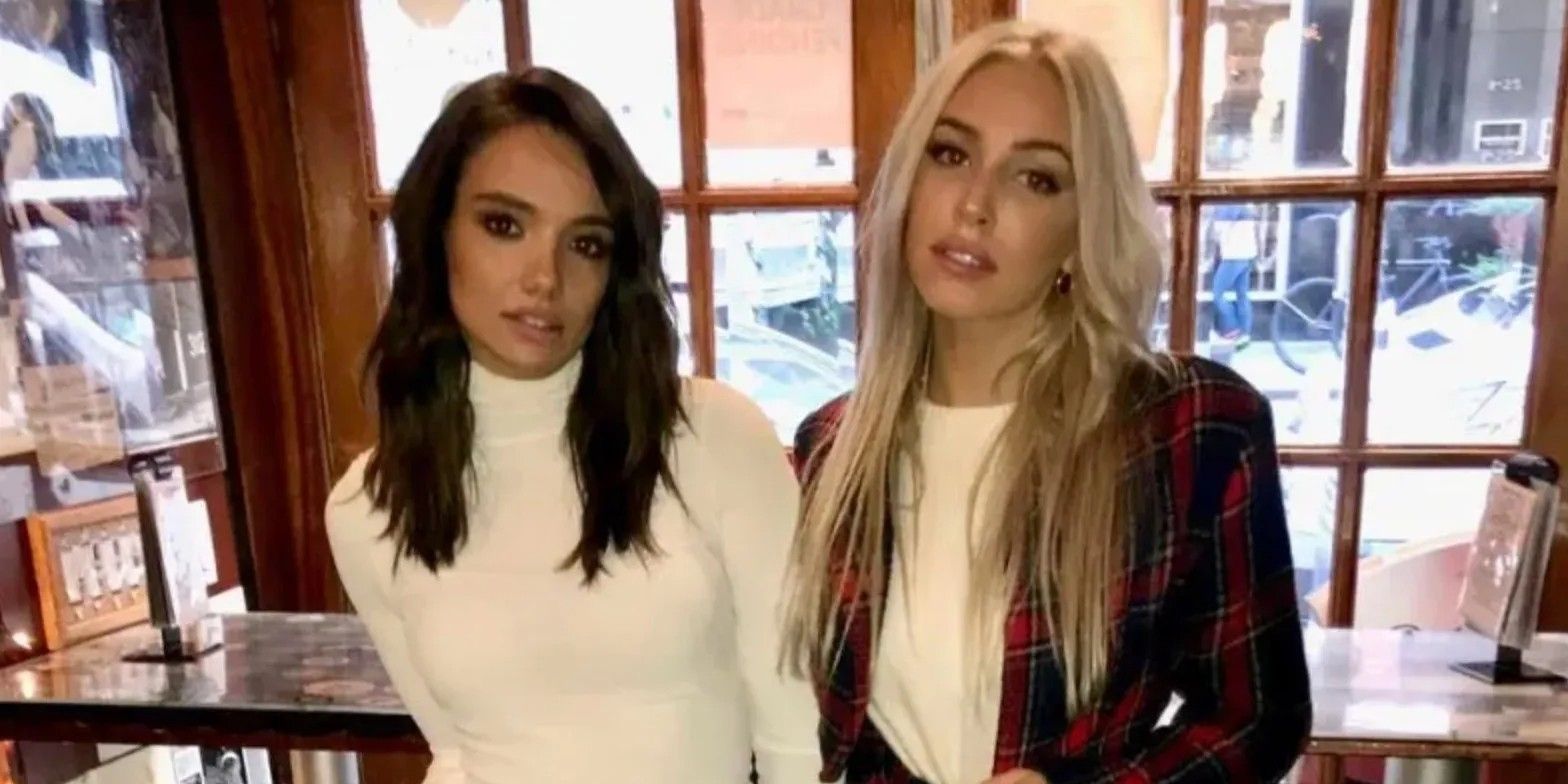 Image of Sofia Franklyn and Alex Cooper