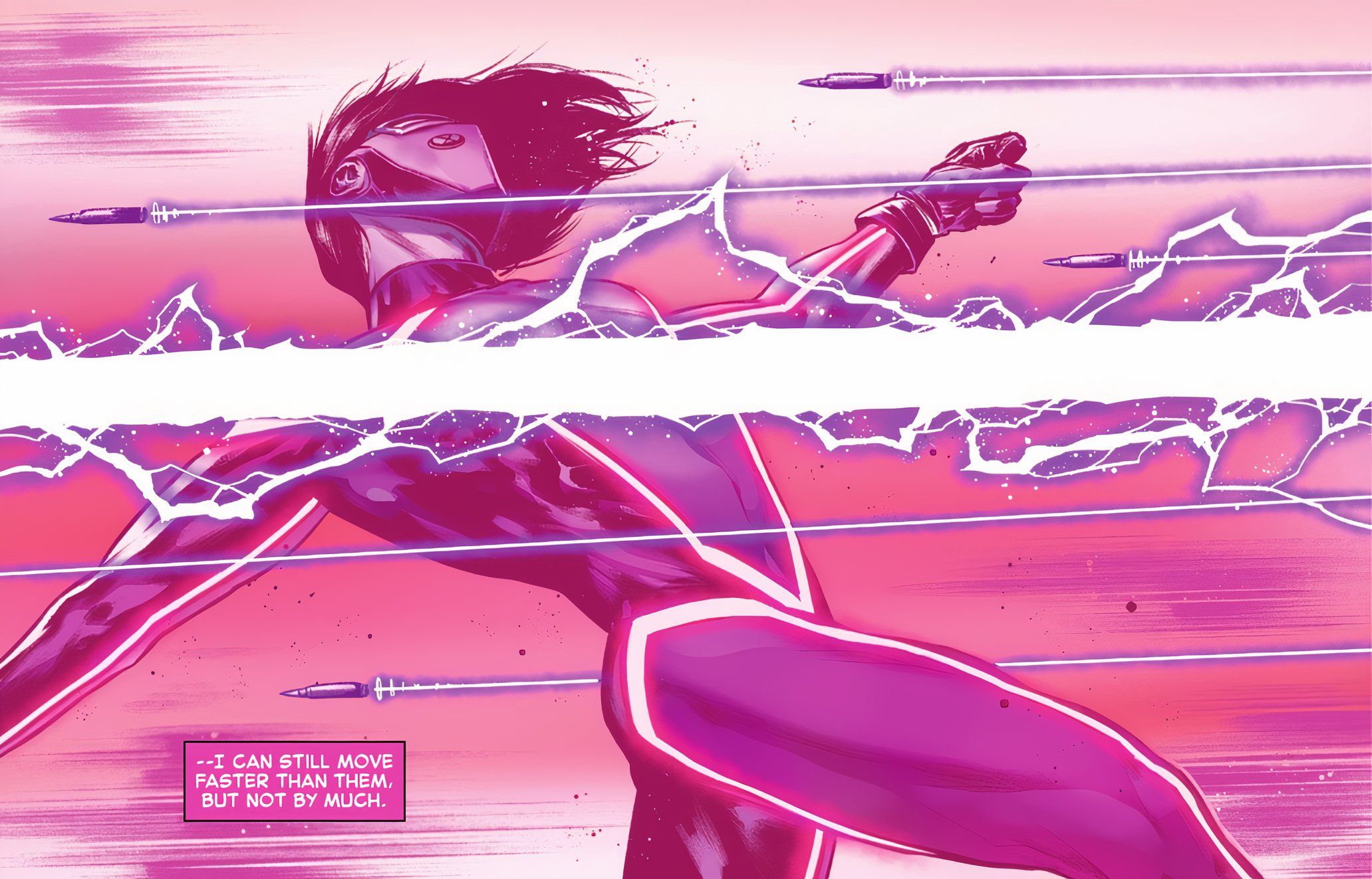 rapid-dodging-bullets-marvel A Marvel finalmente tem seu próprio flash, mas o heroína rápida pode aguentar a lenda de DC?