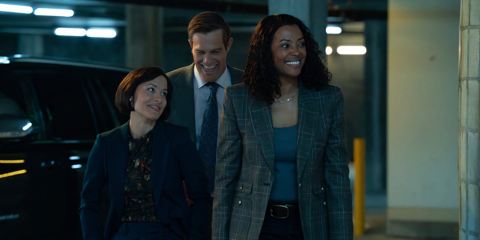 Rebecca, Tara e Evan em Criminal Minds: Evolution temporada 3