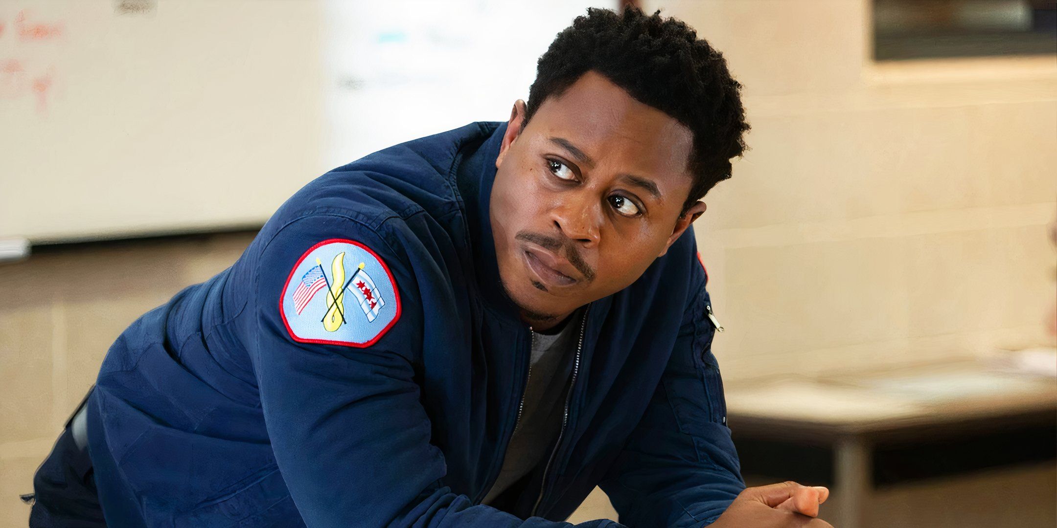 Daniel Kyri as Darren Ritter in Chicago Fire.