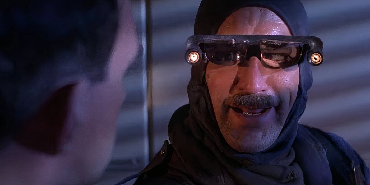 Robert De Niro as Harry Tuttle in Brazil