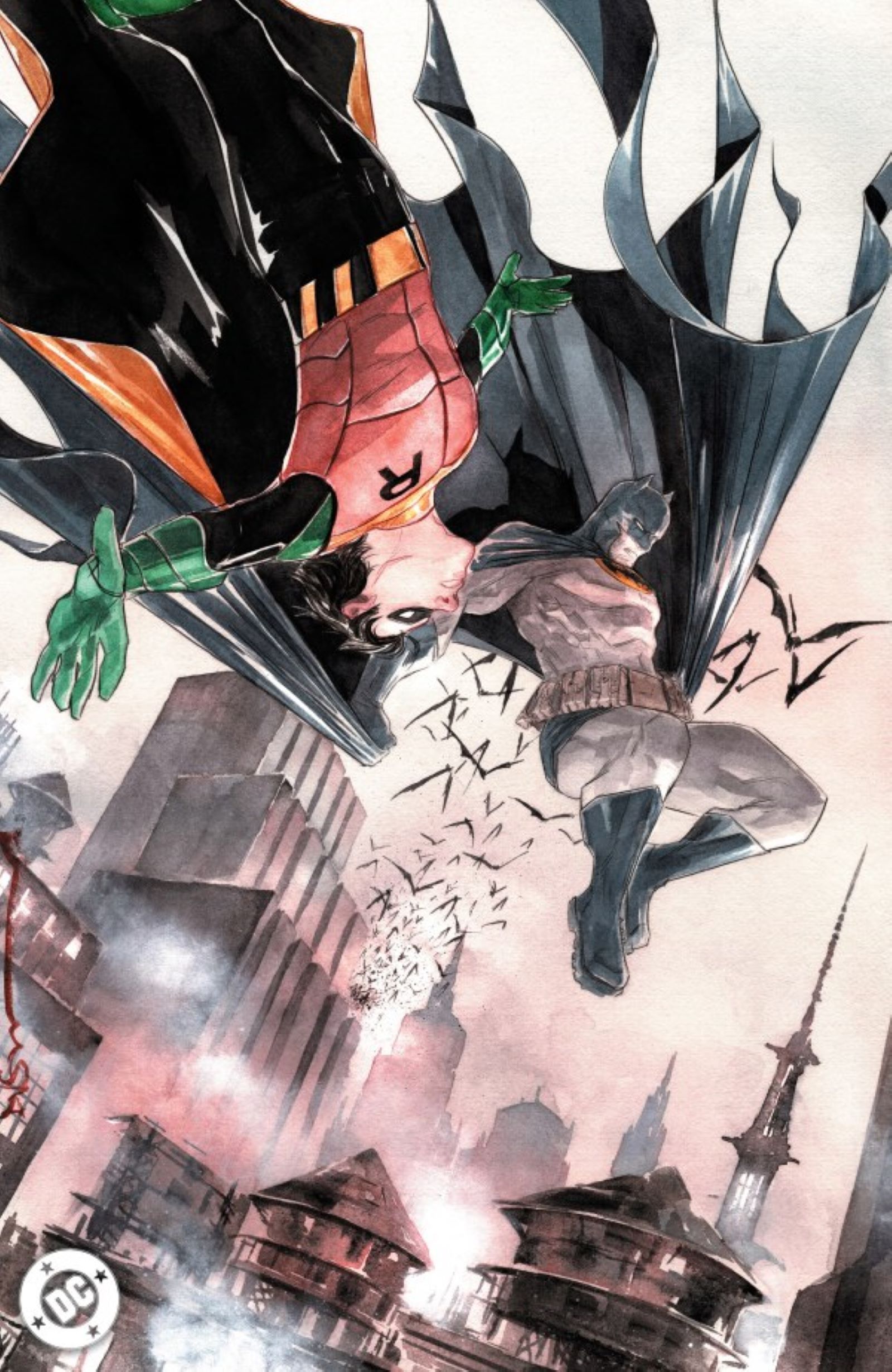 Robin and Batman Jason Todd Cover