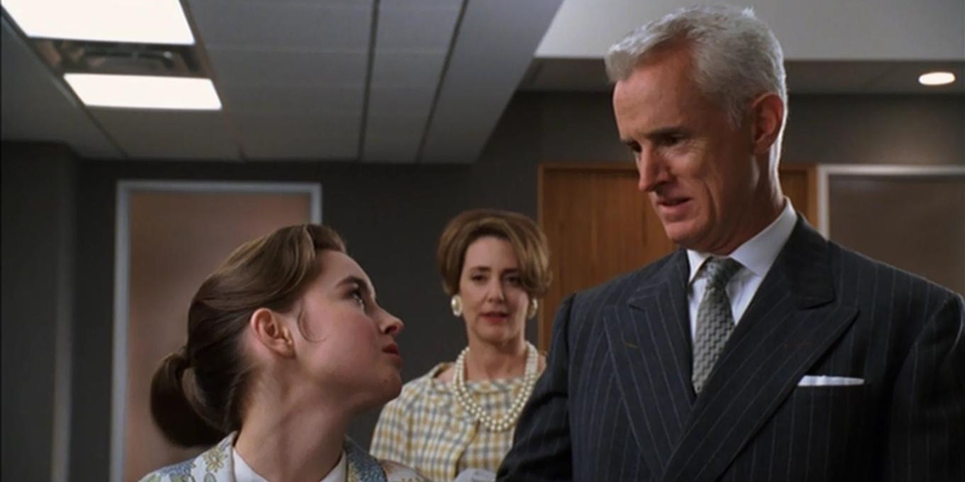 Roger parla con Margaret in Mad Men