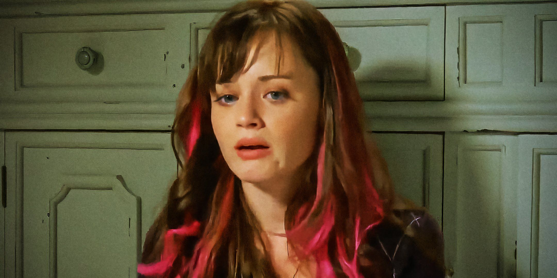 Rory Gilmore Crying On The Floor In Gilmore Girls Season 7