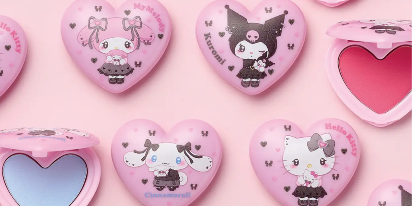 Sanrio Hello Kitty - My Melody Kuromi Cinnamoroll a forma di cuore