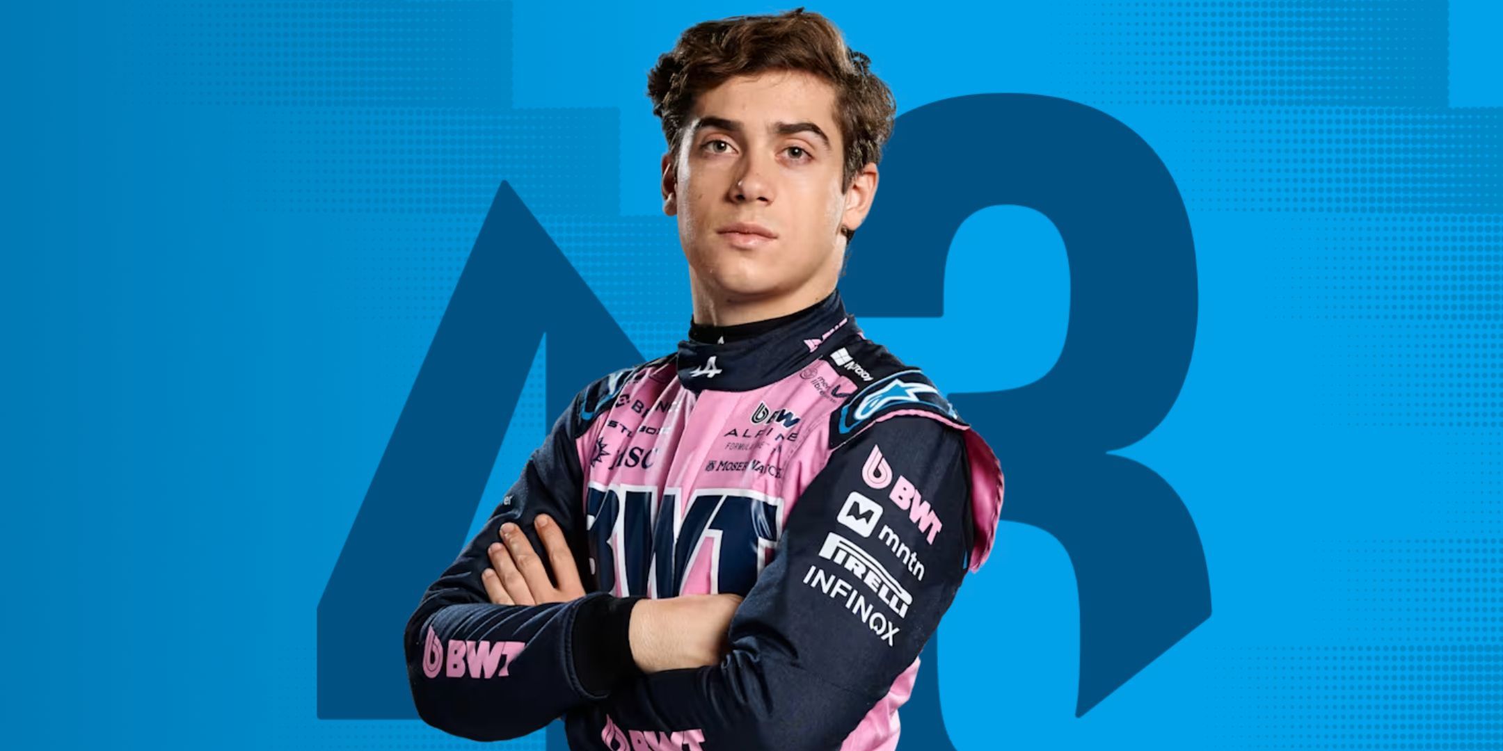F1 driver Franco Colapinto