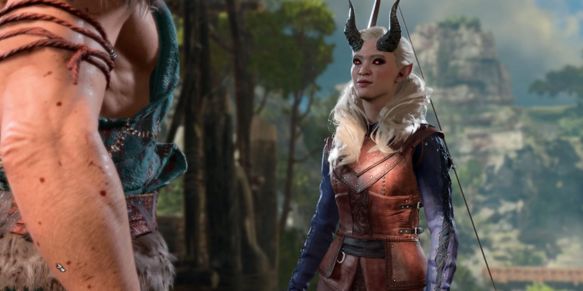 Ellyka, a Tiefling from Baldur's Gate 3