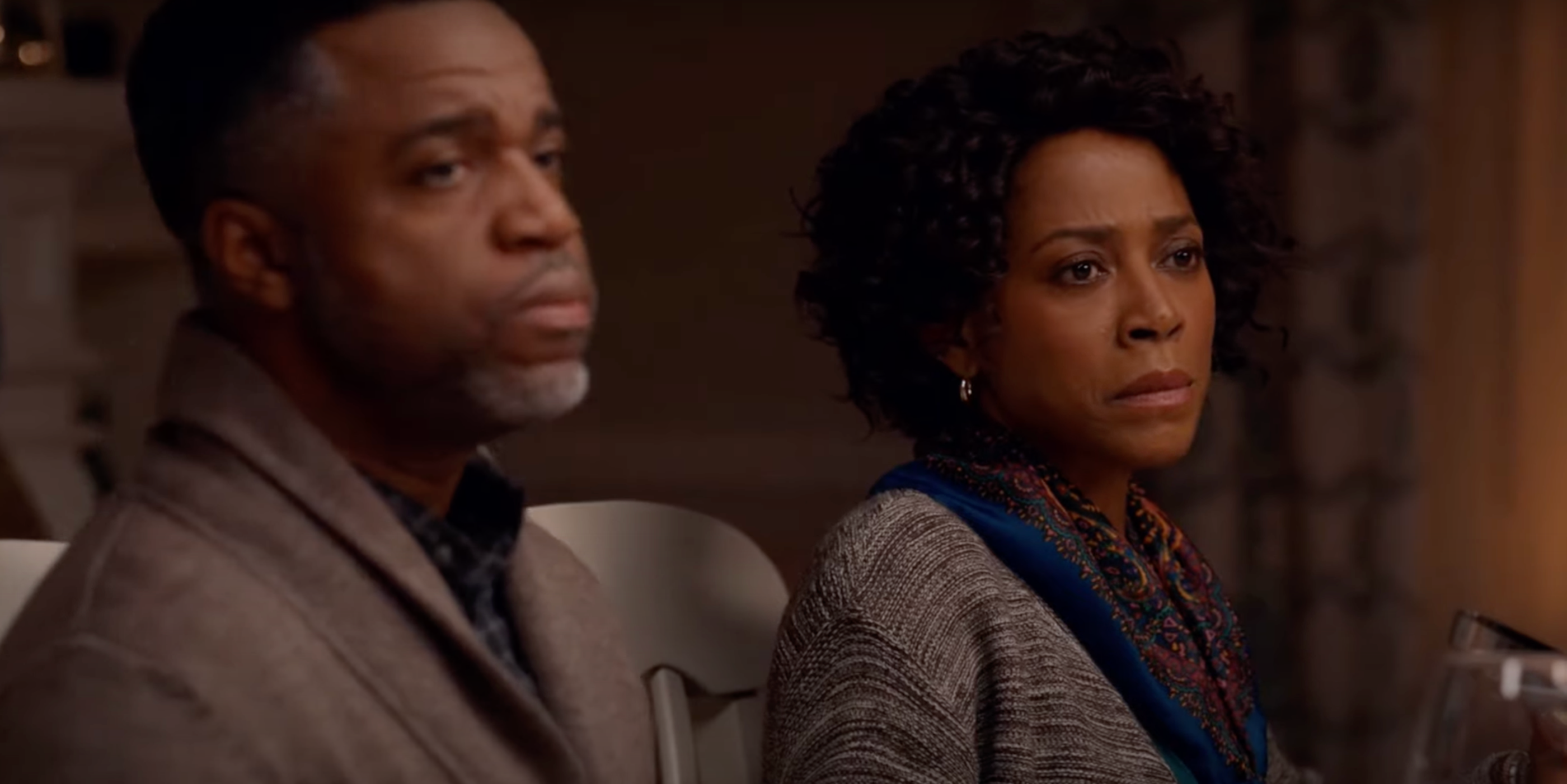 Lynette Miller dinner scene