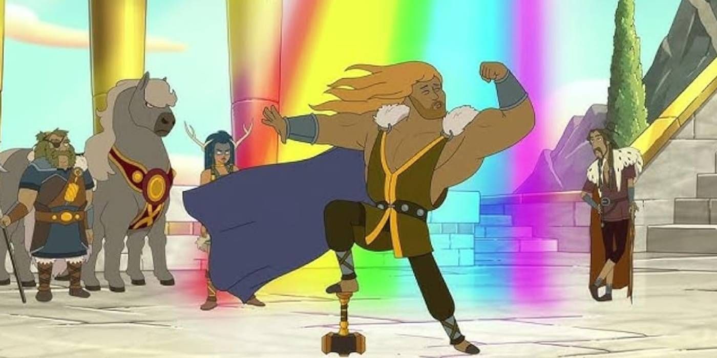 Seth Rogen as Thor in Krapopolis