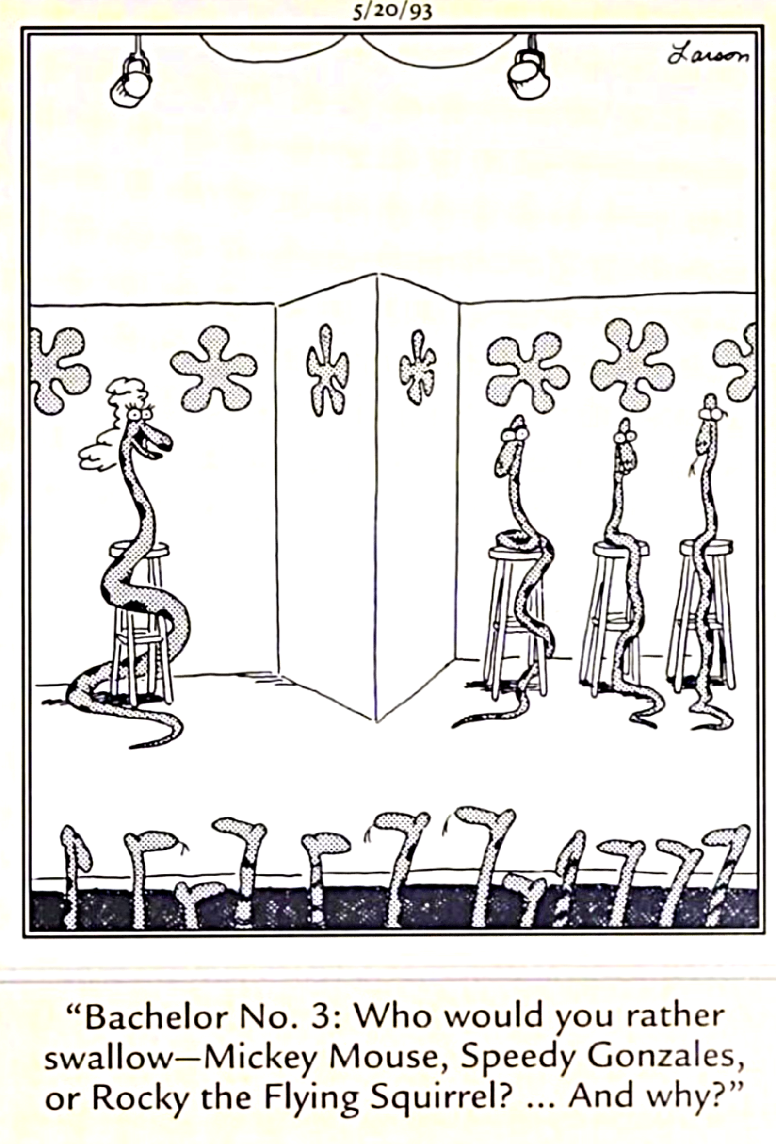 Orm dating show Far Side