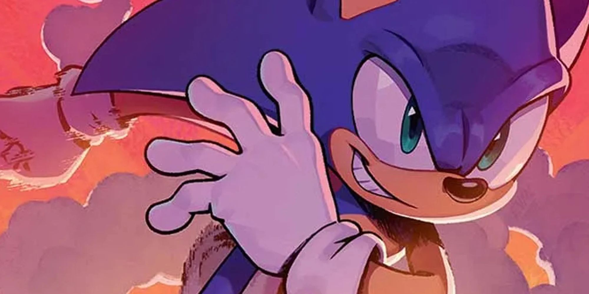 Sonic from Magic The Gathering's Secret Lair crossover