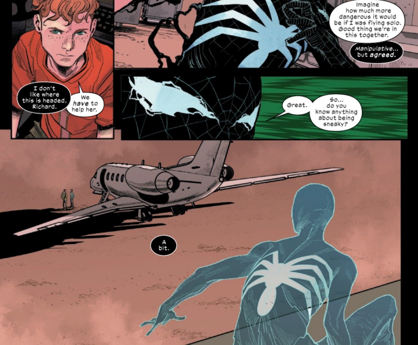 spider-man-s-son-turns-invisible O filho de Peter Parker estreia nova superpotência, superando os poderes originais do Homem-Aranha