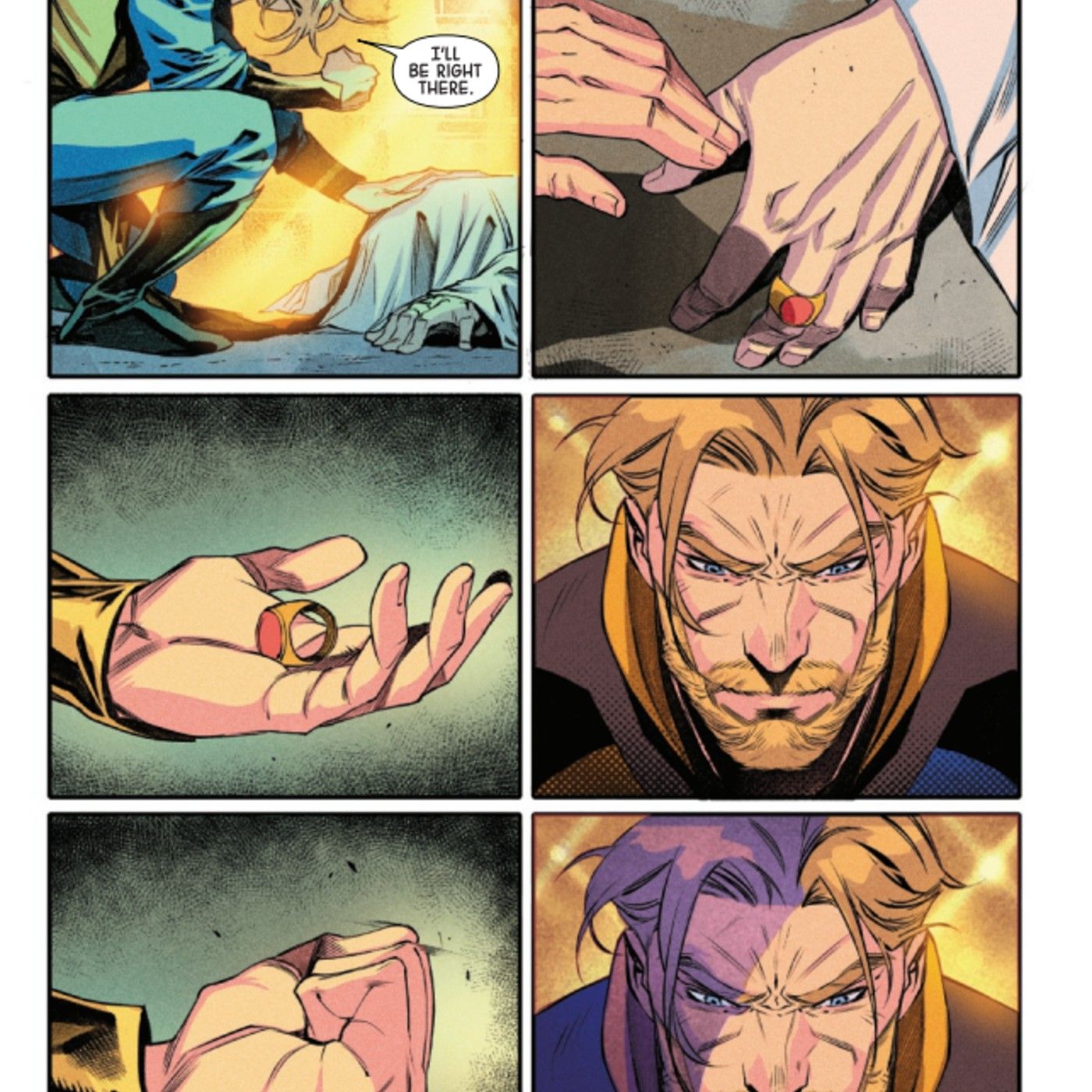 Star Lord accepts the emperor's ring in Imperial #1