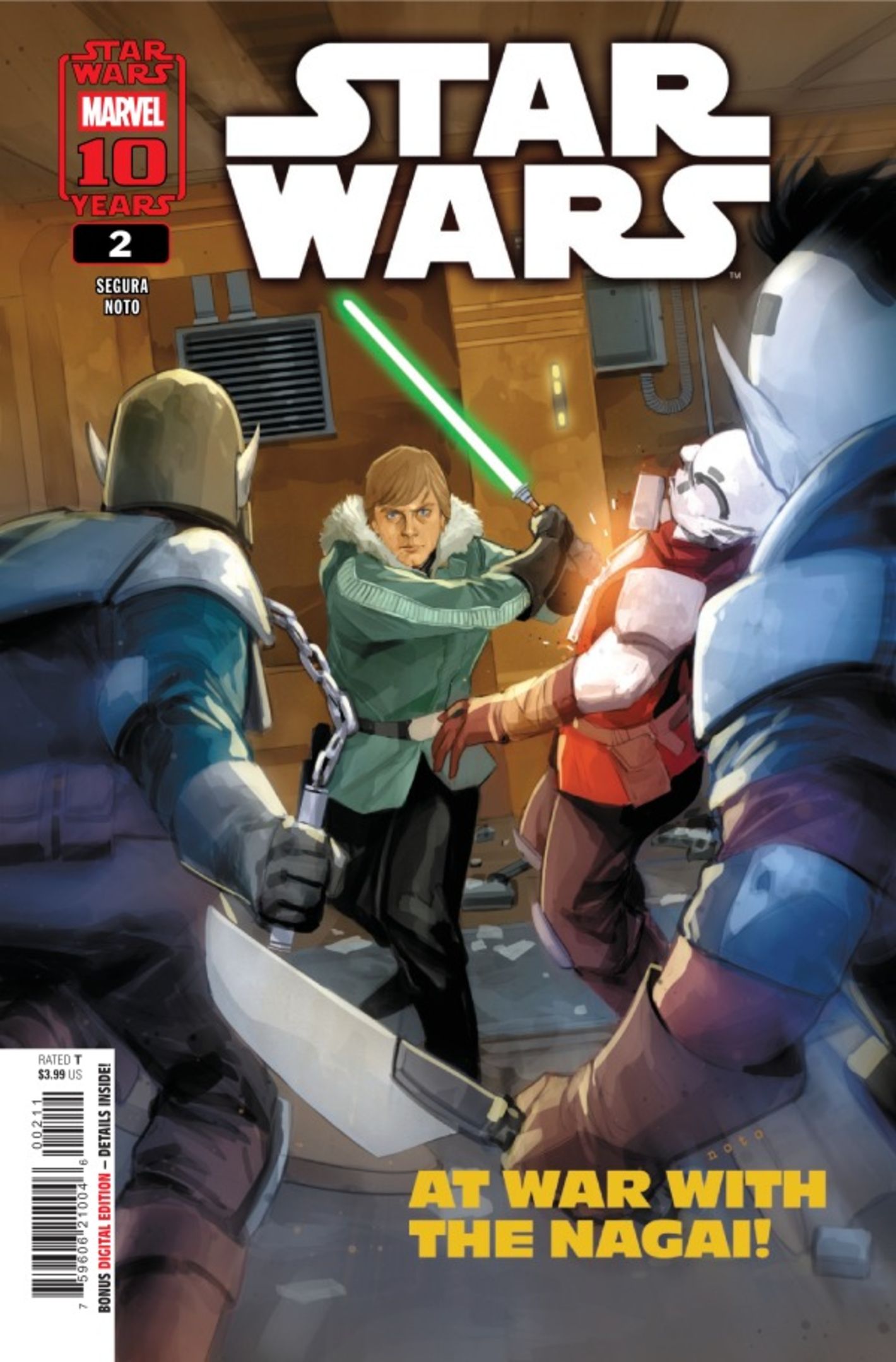 star-wars-2-cover-luke-skywalker-in-action-being-rushed-by-pirates No momento em que Luke Skywalker tornou -se um verdadeiro Jedi revelado em troca da sequência Jedi