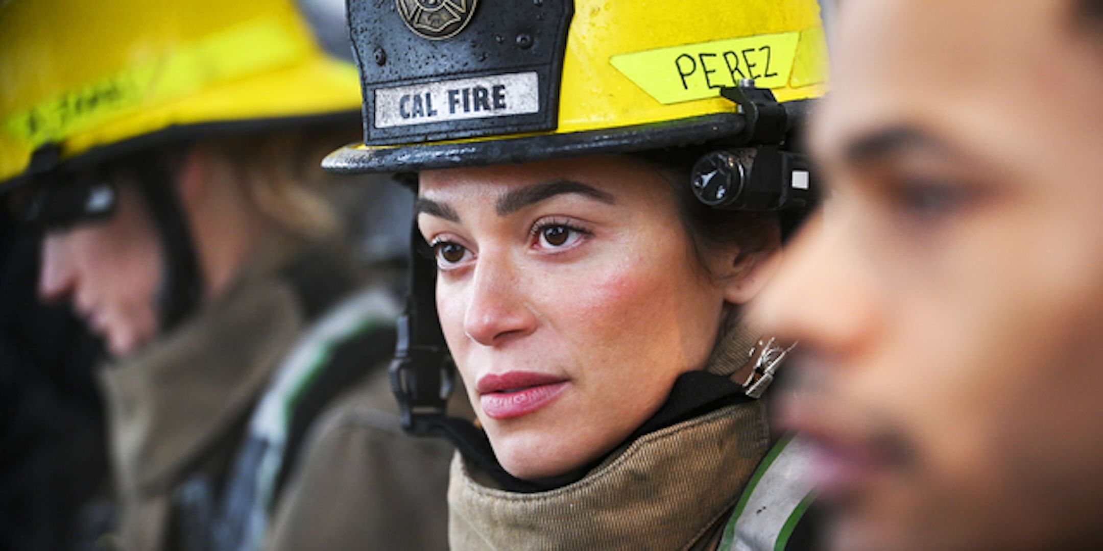 Stephanie Arcila's Gabriela stands and stares in Fire Country