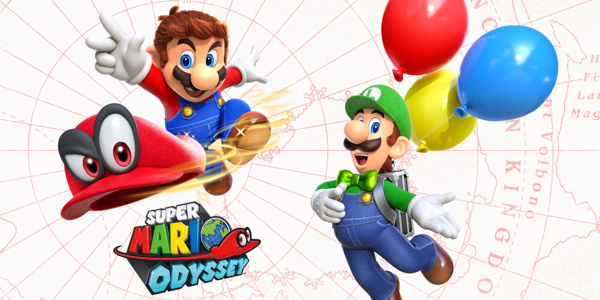 Super Mario Odyssey Luigi's Balloon World