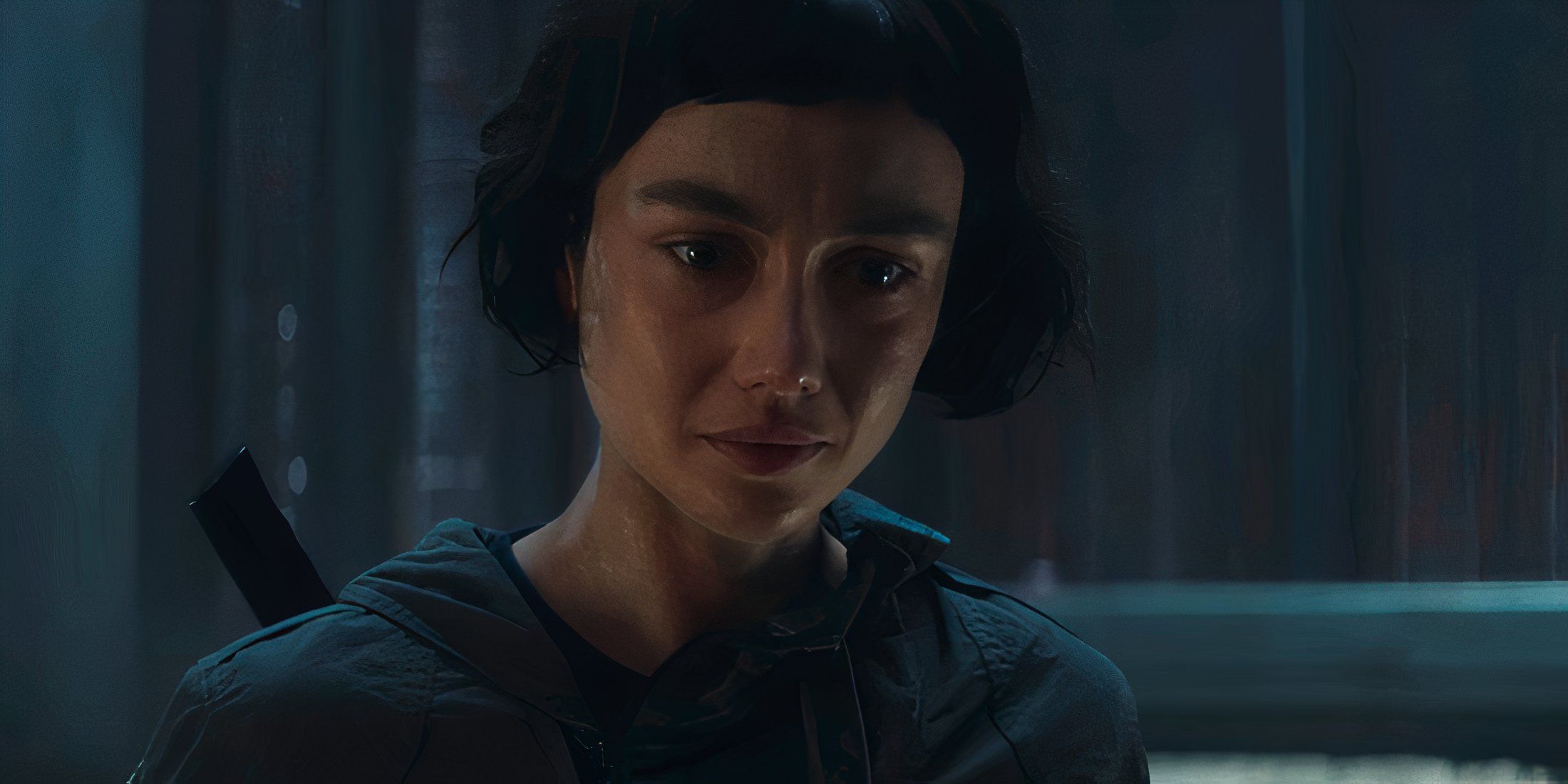 Sydney Chandler nei panni di Wendy nel trailer di Alien Earth