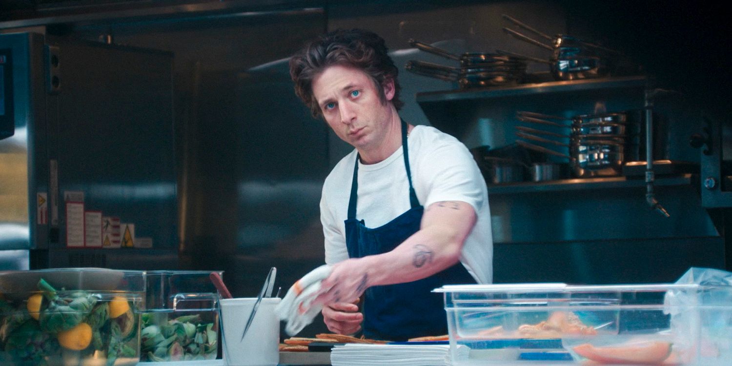 Carmy (Jeremy Allen White) cooking in The Bear Season 4 Ep 3