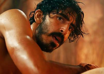 Dev Patel looking tired as Kid in Monkey Man.