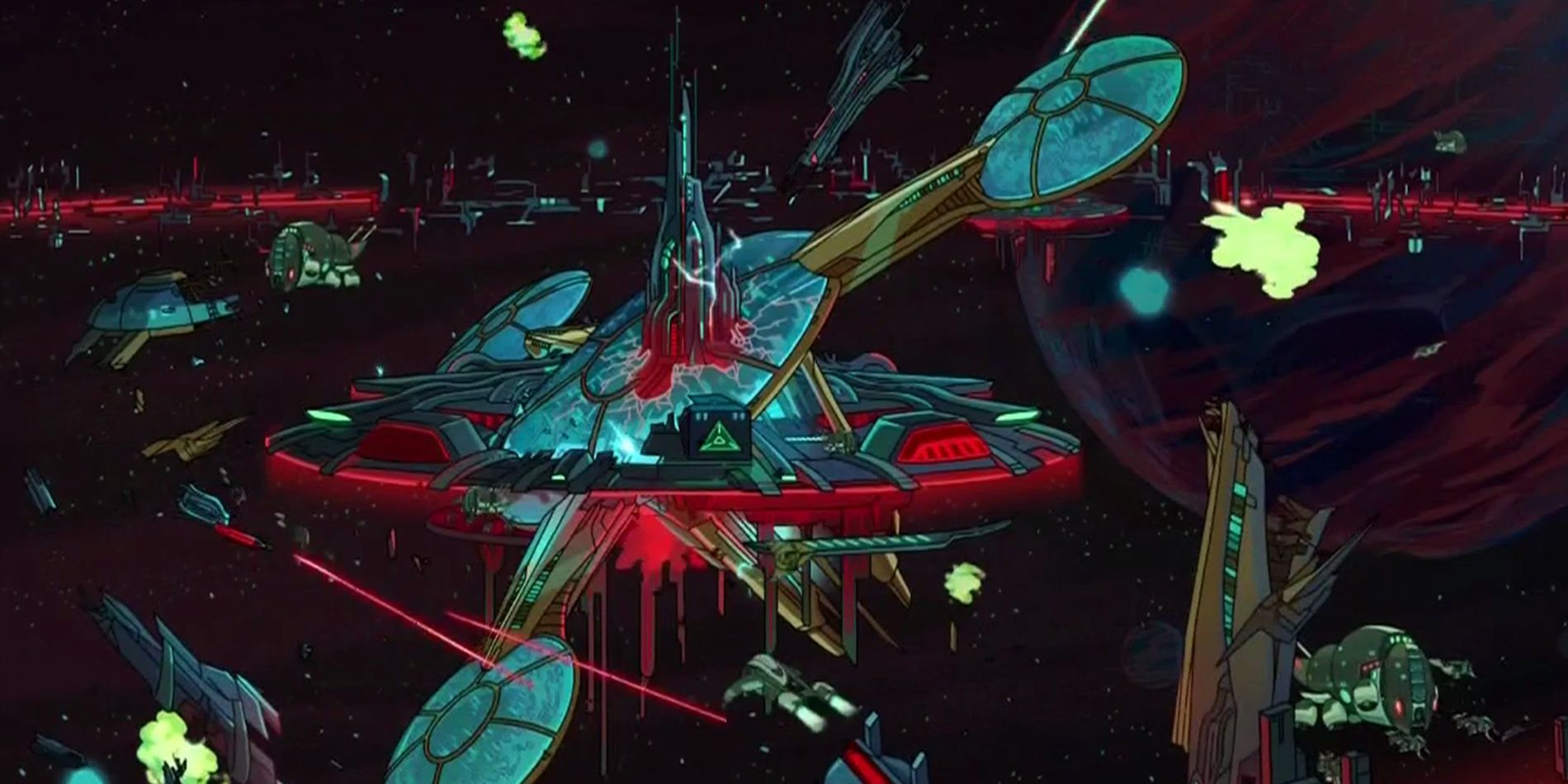The Citadel is destroyed in Rick and Morty