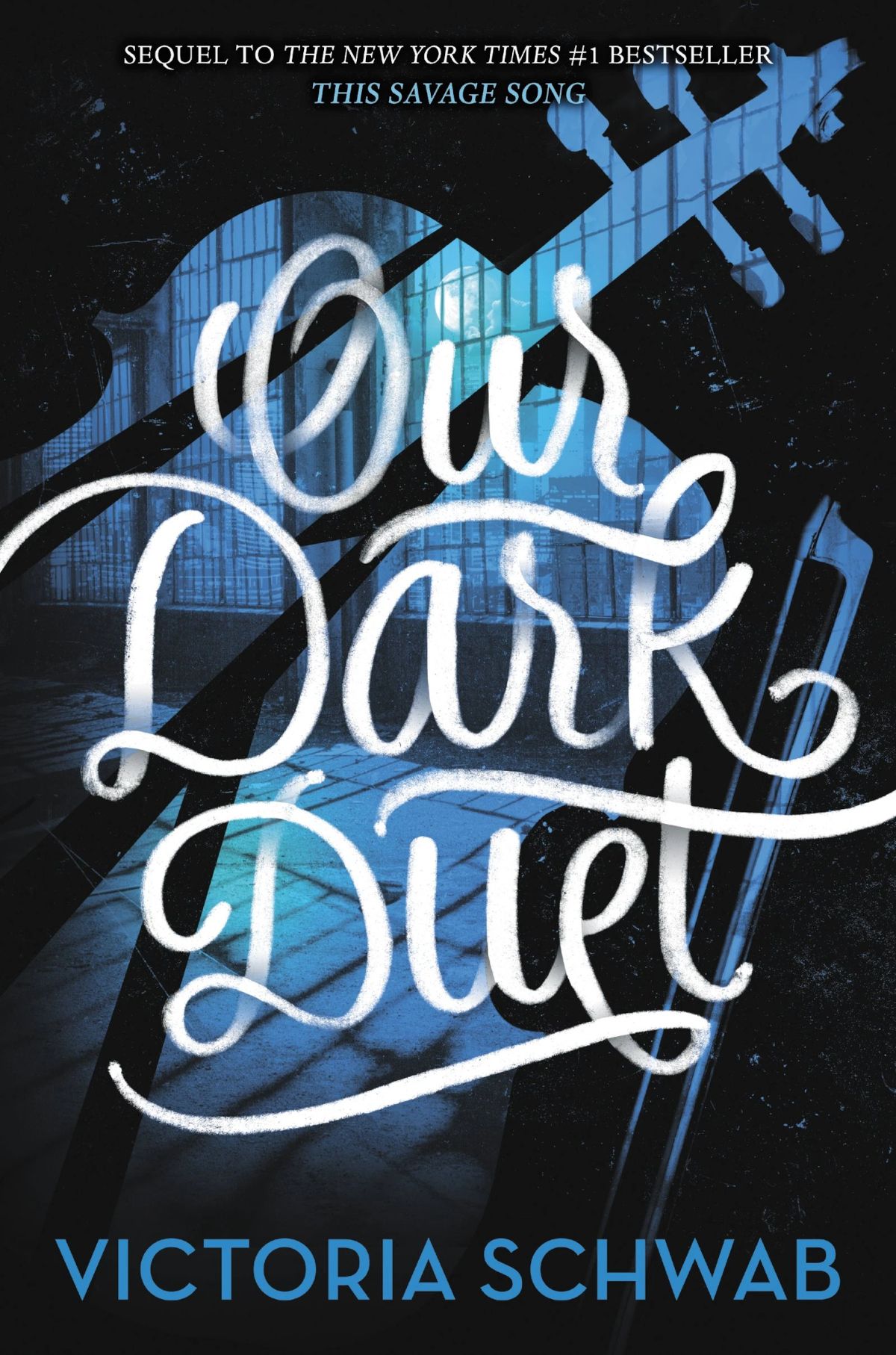 The cover for Our Dark Duet by VE Schwab