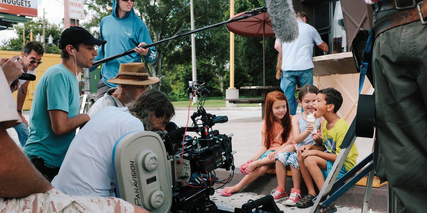 Behin the scenes on The Florida Project