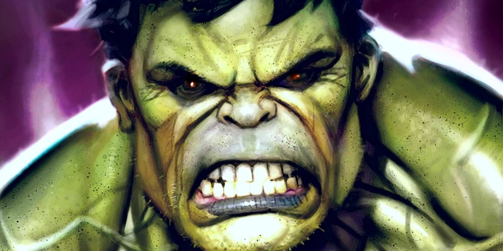 O incrível Hulk rosna em Marvel Comics Cover Art de Ryan Brown
