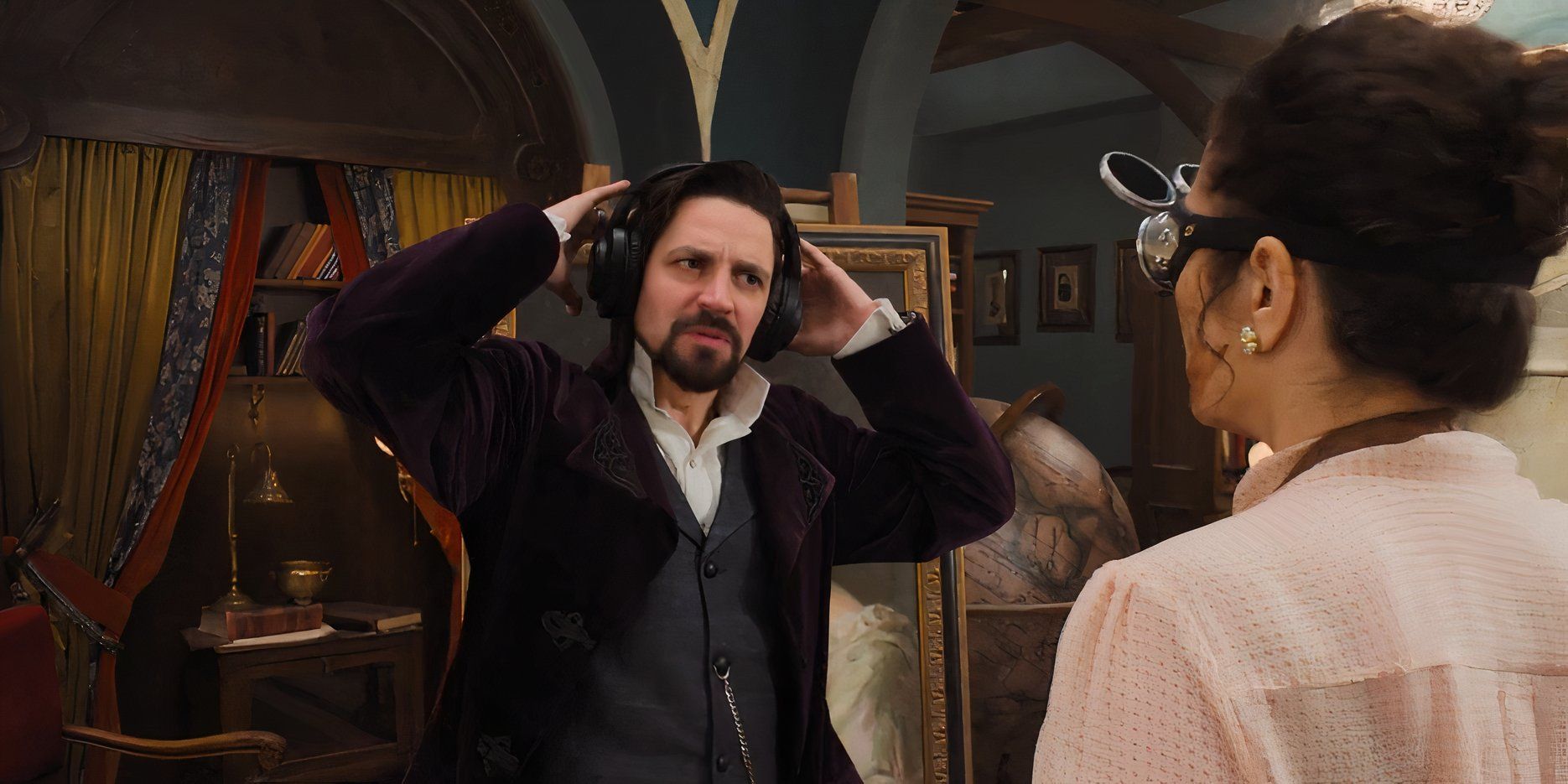 Vikram Chamberlain e Elaine Astalot in The Librarians: The Next Chapter