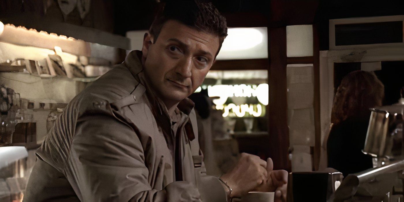 Paolo Colandrea como o homem da única jaqueta de membros no final de Sopranos