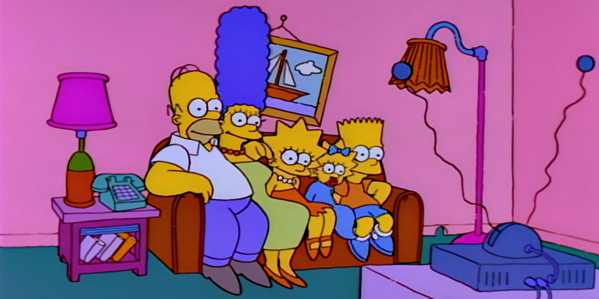 The Simpsons intro couch gag