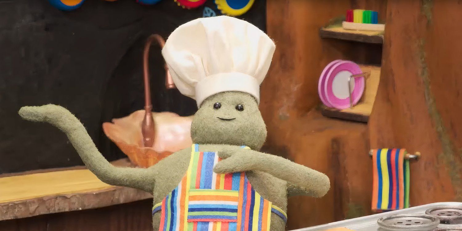 The Tiny Chef presenting something