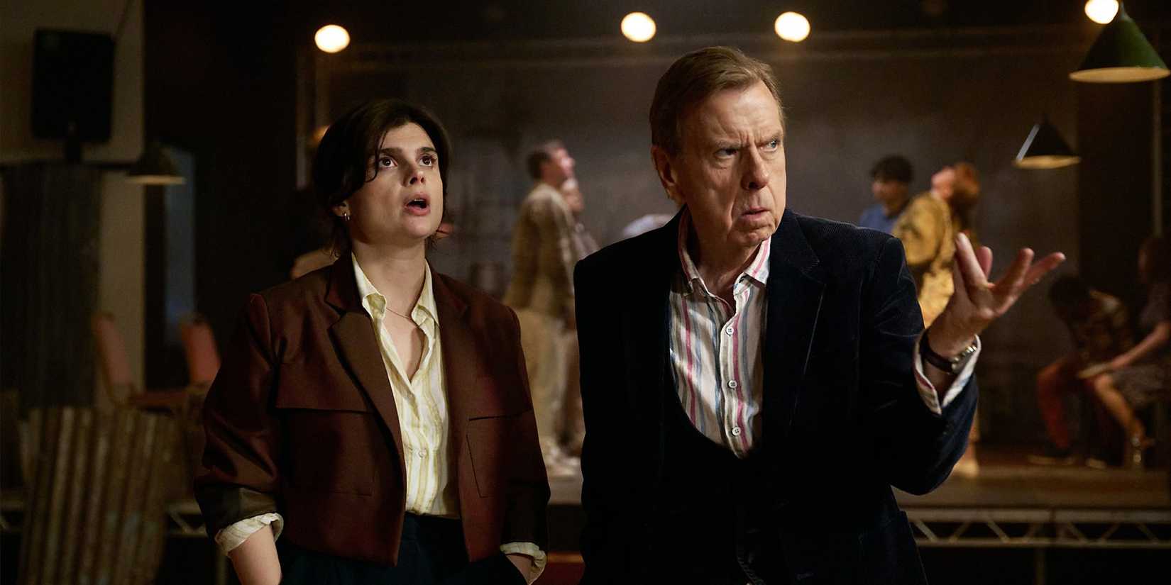 Timothy Spall and Gwyneth Keyworth in Death Valley 