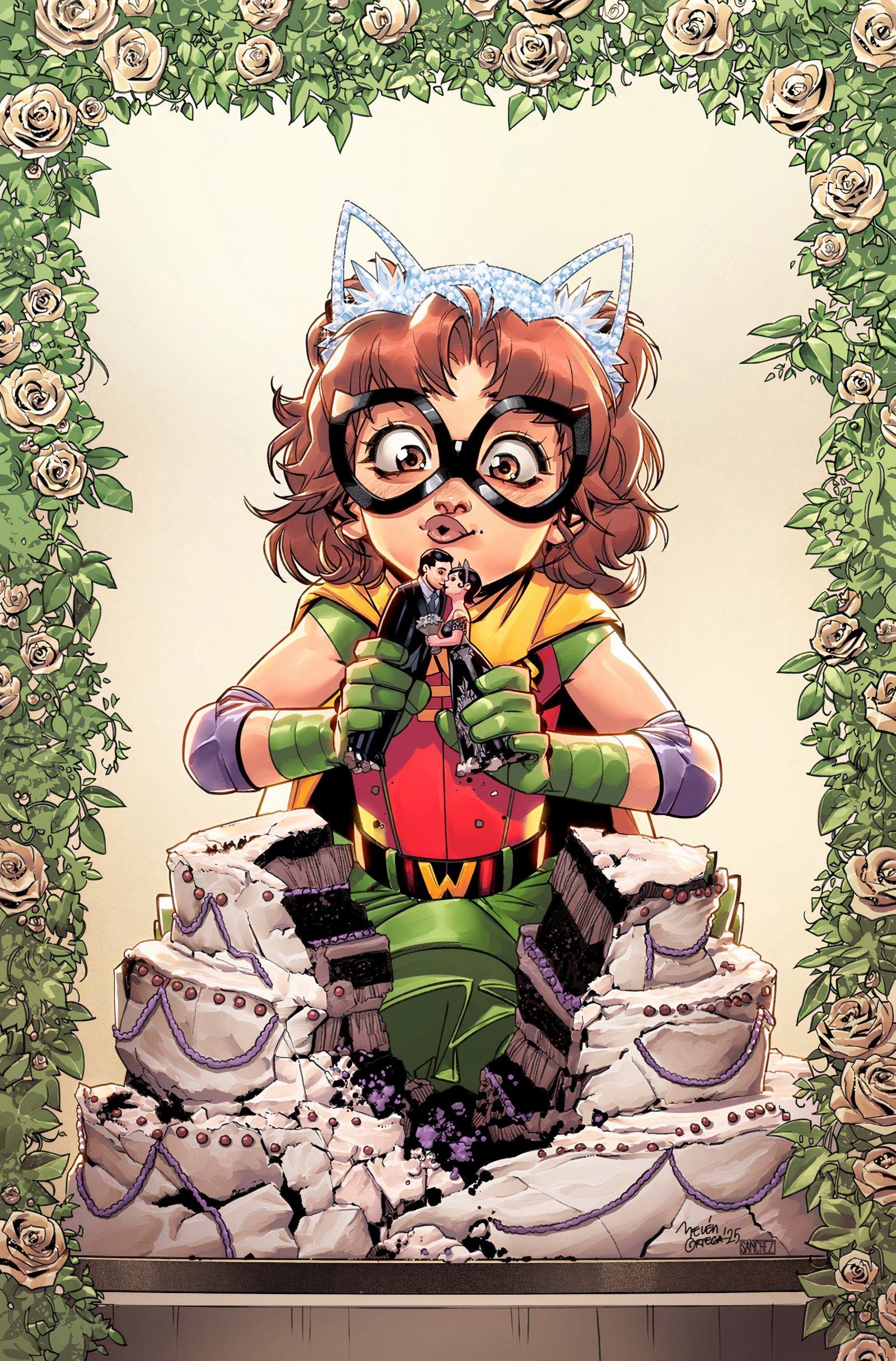 TRINITY DAUGHTER OF WONDER WOMAN #4  batman and catwoman