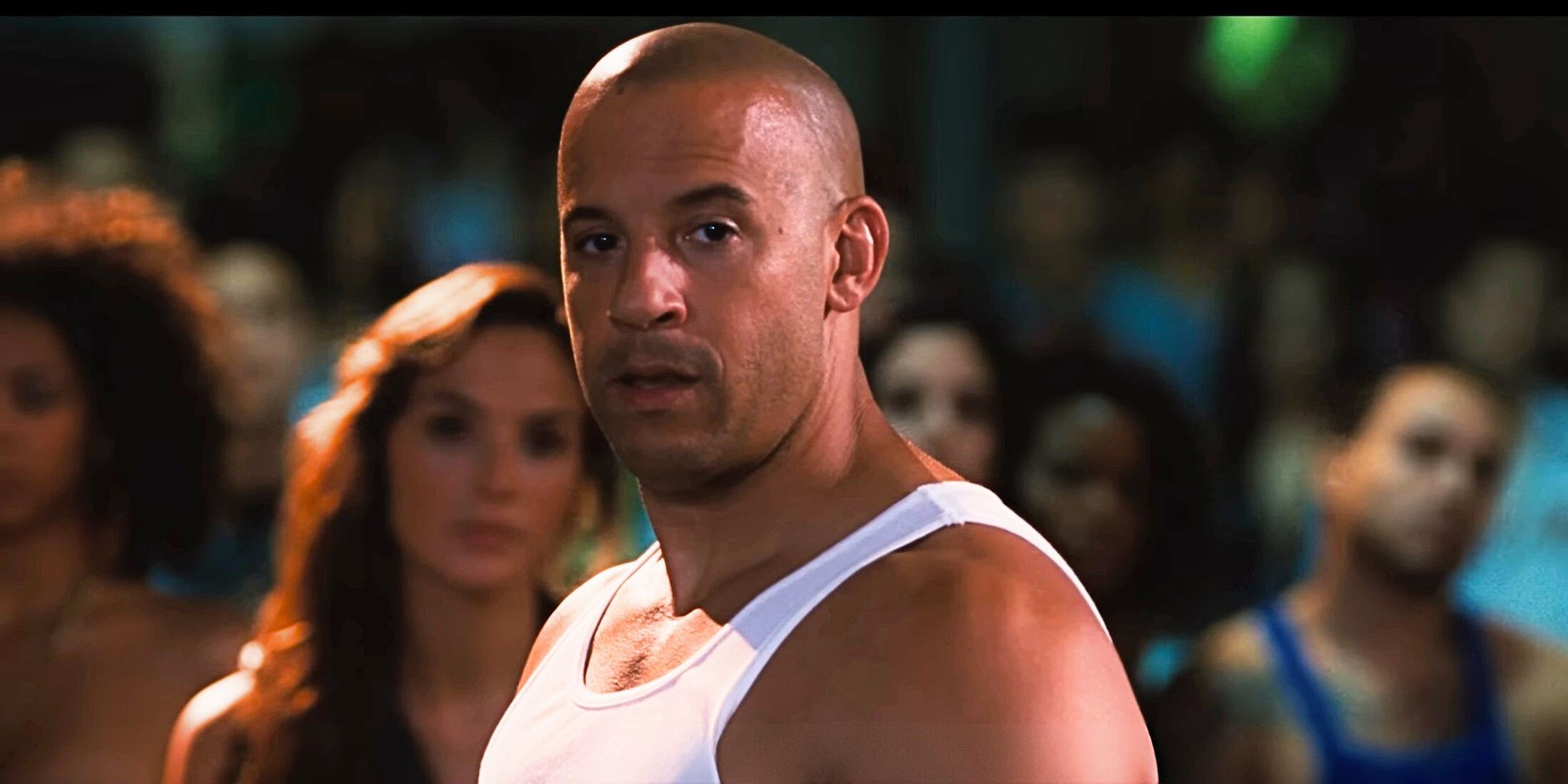 Vin Diesel as Dom Toretto in Fast & Furious