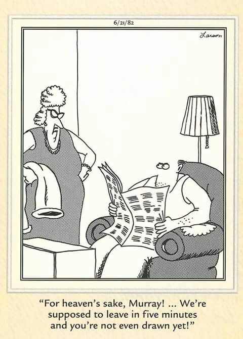Um casal se prepara para um encontro, mas o homem ainda não está desenhado.